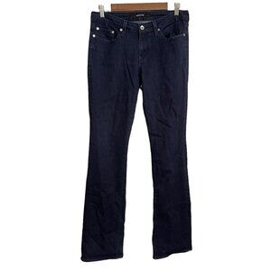 Big Star Womens Dark Wash Mid Rise Stretch Pockets Bootcut Jeans Size 29 Long